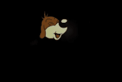 Gif animé Pif le chien 75 ans